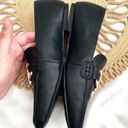 DKNY  Black Faux Leather Fern Loafers in Size 6.5 Photo 7