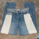 Pistola  high rise straight jeans w white detail size 27! Photo 3