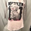 Marilyn Monroe  Star Raglan 3/4 Official T-Shirt Size Medium Photo 3