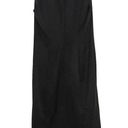 Black Halo  Black Abstract Hi-Low Hem Sleeveless Midi Dress Photo 1