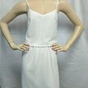 The Loft "" WHITE EYELET OVERLAY TOP CAREER CASUAL DRESS SIZE: 2 NWT $80 Photo 0