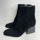 Blondo  Boots Size 9.5 Black Suede Waterproof Sadie Ankle Booties Block Heel NEW Photo 1