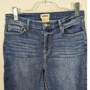 L'Agence  Sada Crop Slim Jeans Toledo Wash Raw Hem Fringed Size 30 Photo 2