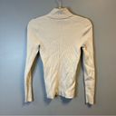 Everlane  Top Cream The Italian Merino Rib Turtleneck Knit Sz M EUC Photo 10