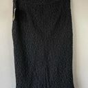 Coldwater Creek  Black Skirt 6 Straight Pencil Lace Overlay Career Photo 3