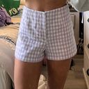 ZARA Plaid High Waisted Shorts Photo 0