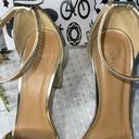 Bamboo  Frenzy Chunky High Heel Sandal Shoes Rhinestone Shoes Gold Shoes~8. Photo 3