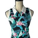 Tommy Bahama  Top  Women's S 1/4 Zip Tropical Active UPF S2 Golf NWT Photo 1