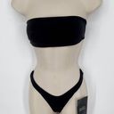 Naked Wardrobe  Swim Black Bandeau Bikini Swimsuit NEW Sz XS Style NW-W0739 Photo 0