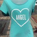 Victoria's Secret Victoria’s Secret Teal Angel Tshirt  Photo 0