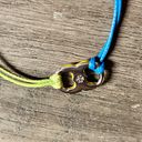 Tory Burch Green and Blue  Embrace Ambition cord bracelet Photo 5