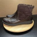 Timberland womens sz 9  boots‎ zip up leather boots Photo 2