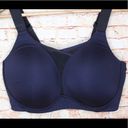 Lane Bryant Livi by  | Navy/Black Wire-Free Workout Bra Photo 1