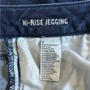 American Eagle  high rise jegging blue jeans in size 8 Photo 6