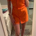 Pretty Little Thing Orange Mini Dress Photo 1