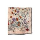 Boutique Multi-colored Floral Silk Scarf Photo 0