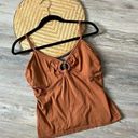 Vintage Y2K cut out tank brown Size M Photo 0