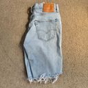 Levi's 511 Ripped Jean Shorts Photo 1