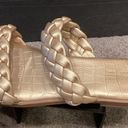 Cushionare Cushionaire Vicki Braided 2 band slide Sandals size 9 W Photo 2