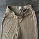 Say Anything NWT boutique  gold high waisted flare knit pants Photo 9