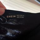 SheIn Black One Shoulder Crop Top Photo 1