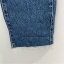 Good American New  Slim Straight High Rise Raw Hem Ankle Jeans Blue Size 4 / 27 Photo 7