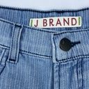 J Brand NEW!  Denim Jean Shorts Size 25 Engineer Railroad Stripe Photo 1