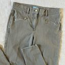 J. McLaughlin  Jeans‎ Cream Size 6 Skinny Casual Fit Preppy Minimalist Ankle Photo 1