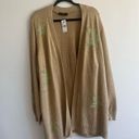 Lane Bryant NWT  22/24 Plus Size Camel Star Cardigan Photo 1