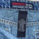 Aeropostale  Women’s Blue Denim Short Mini Jean Skirt 3/4 Y2K Retro Photo 7