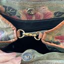 Perry Ellis Vintage 70s/80s  Portfolio Tapestry Leather Trim Shoulder Bag Purse Photo 7