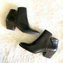 Frye  Judith Double Zip Ankle Booties Black Leather Size 9 Photo 0