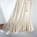 Ralph Lauren  Ivory Terry Empire-Waist Halter Cover-Up Dress Size Small Photo 5