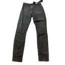 Reformation  Kayo High & Skinny Jeans 25 High Rise Stretch Denim Erie Wash Black Photo 1