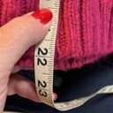 Universal Threads Universal Thread Womens Sweater Dark Pink Tan XL Raglan Sleeves Cropped Chunky Photo 9