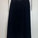 Lord and Taylor  Women’s Suede Leather Black Skirt Size 14P Photo 0