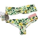 PilyQ New.  lemons bikini set. S-top/M-bottom  . Retails $168 Photo 4