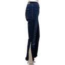 Lucky and Blessed  Dark Wash High Rise Lace Inset Western Flare Jeans Size 12 Photo 2