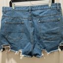 Pretty Little Thing  Distressed Denim Shorts Size 20 Photo 1