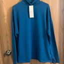 Sweaty Betty  Thermal Running High Neck Sweatshirt in Cascade Blue Medium NWT Photo 1