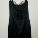 Bebe  Black Corset Lace Bodycon Dress Photo 1