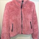 Paige NWOT  Kahlo Pink Blush Fuzzy Fleece Zip-Up Jacket size XS Photo 0