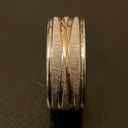 infinity S925 and gold  ring size 7 Photo 3