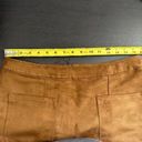 Old Navy Brown suede skirt with pockets Photo 3