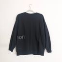 Lululemon Perfectly Oversized Crew *Graphic Black 6 Photo 8