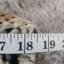 Donna Salter's Fabulous Furs Hooded Leopard Print Faux Fur Jacket Size Small Photo 9