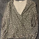 Bohme Wrap Floral Top Photo 0