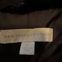 New York & Co. Black Puffer Coat with Faux Fur Lined Hood, Size XL, EUC Photo 7