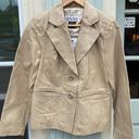 Bradley Bayou Croc Embossed Cream Patent Leather Jacket size xs Photo 0