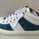 Jimmy Choo NIB  Mailibu Mix White Leather Lace-Up Sneaker Sz 8 Photo 4